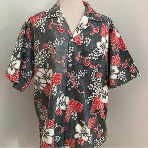 Motion Hawaii Mens Size L Black/Red/White